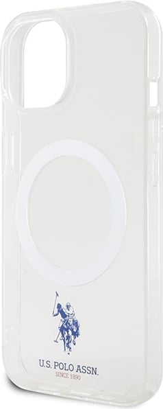 Mbështjellës U.S. Polo Assn. USHMP15SUCIT për iPhone 15 6.1", MagSafe, Transparent