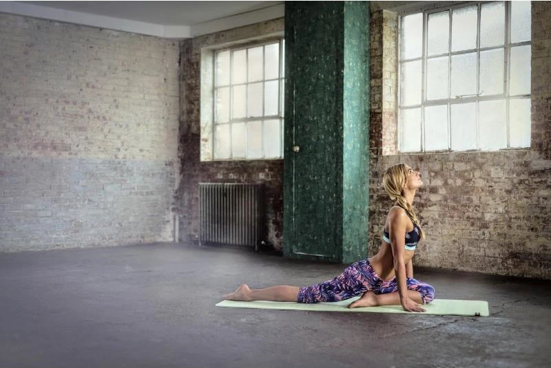 Tapete për yoga të dyanshme Reebok për meshkuj dhe femra
