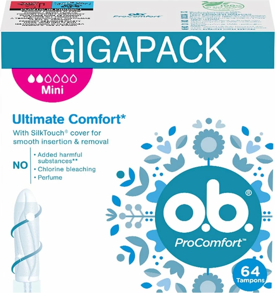Tampona O.B. ProComfort Mini 64 copë