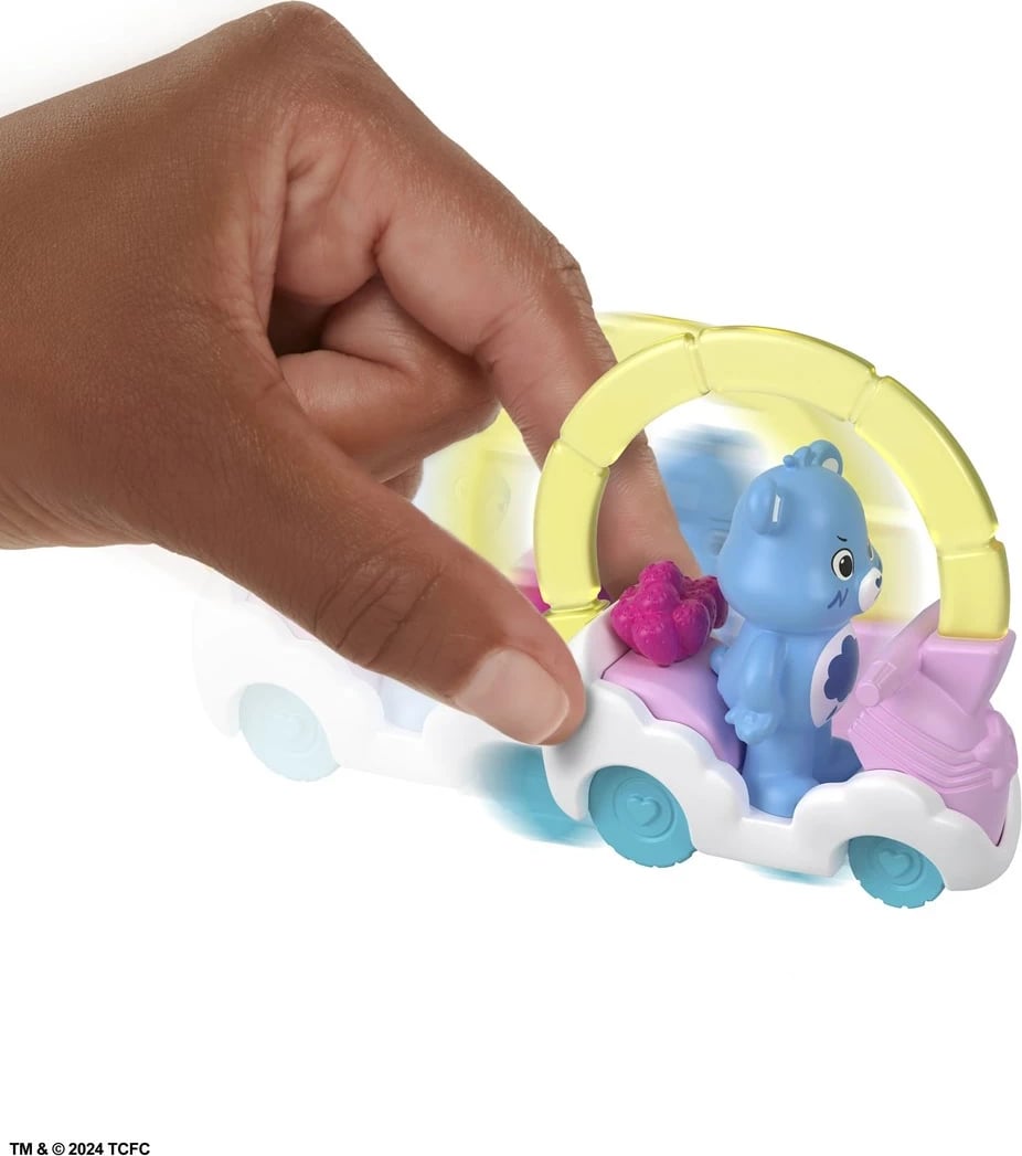 Set lodrash Polly Pocket Care Bears Compact, MATTEL, Shumëngjyrësh