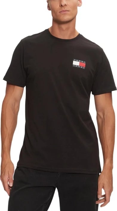 Maicë për meshkuj Tommy Hilfiger Jeans, e zezë