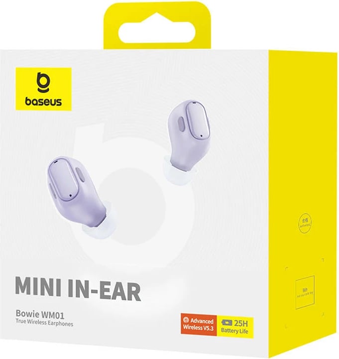 Kufje wireless Baseus Bowie WM01, TWS, Bluetooth 5.3, vjollcë