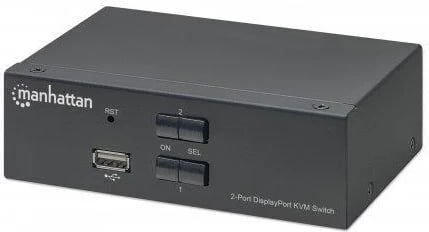 Switch KVM Manhattan 153546, 2 porta, i zi