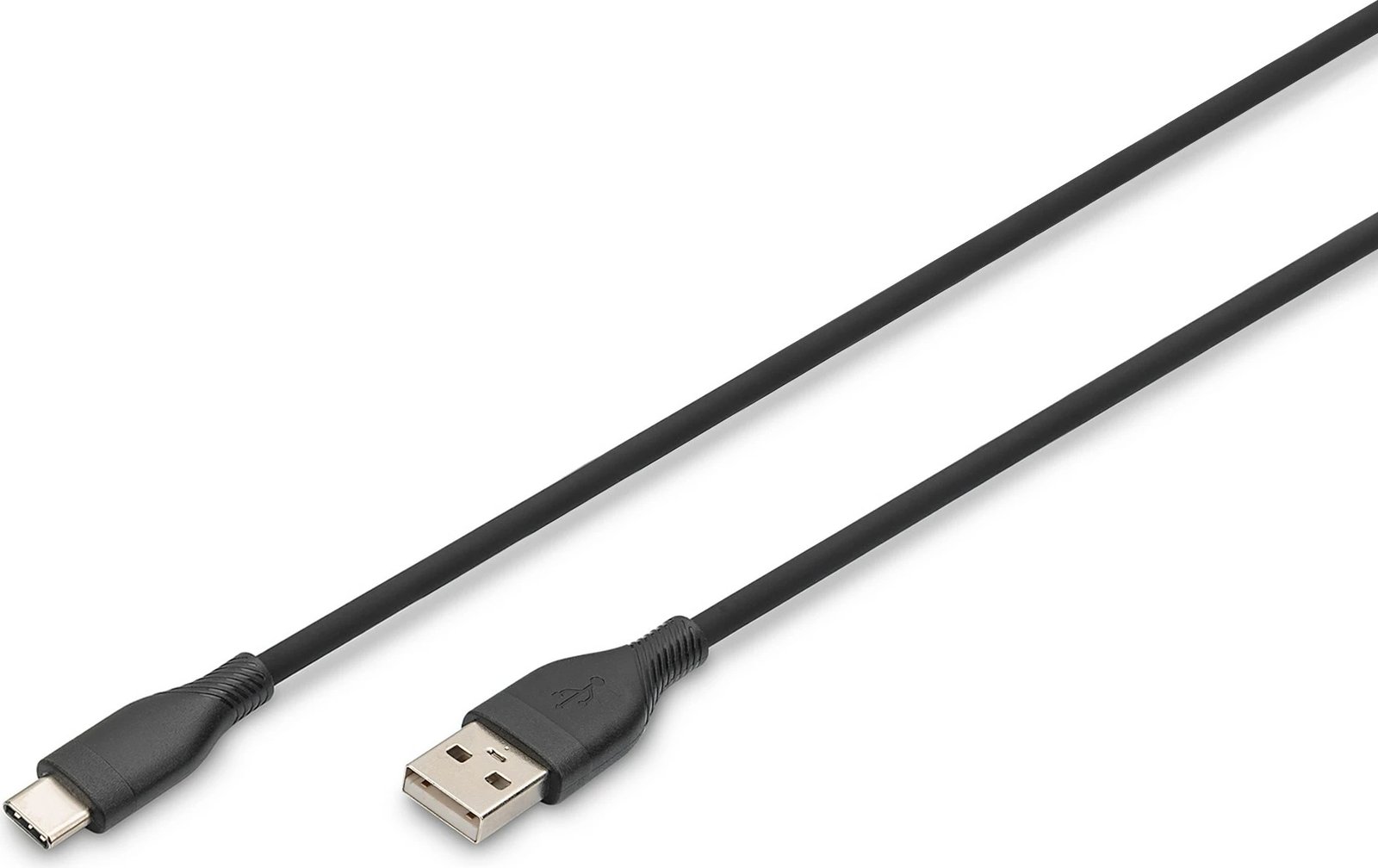 Kabllo USB-C Digitus, 0.5m, e zezë