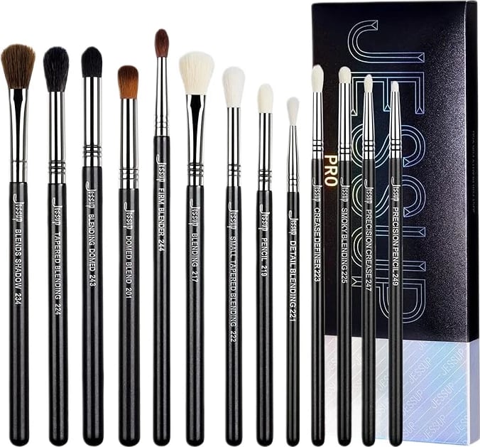 Set furçash për sy JESSUP T338 për femra, 13 copë