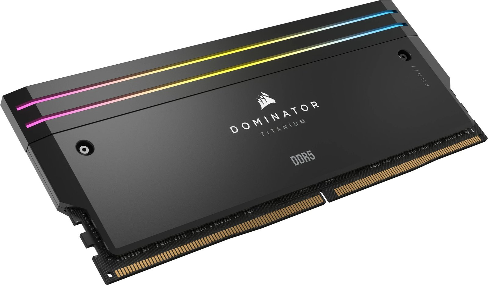 RAM Memorje Corsair Dominator Titanium RGB 64GB (2x32GB) DDR5 6000MHz, me drita RGB