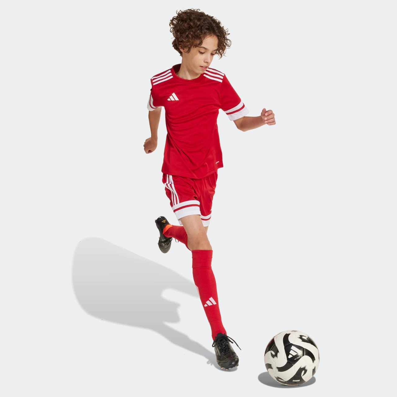 Maicë për fëmijë adidas, e kuqe