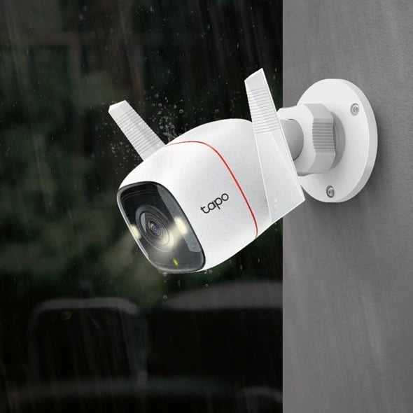 Kamerë sigurie TP-Link Tapo, IP, Wireless, Bullet, e bardhë