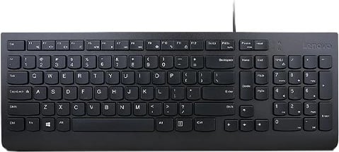 Tastierë Lenovo Essential, USB, QWERTY US English, e zezë Tastierë Lenovo Essential, USB, QWERTY US English, e zezë
