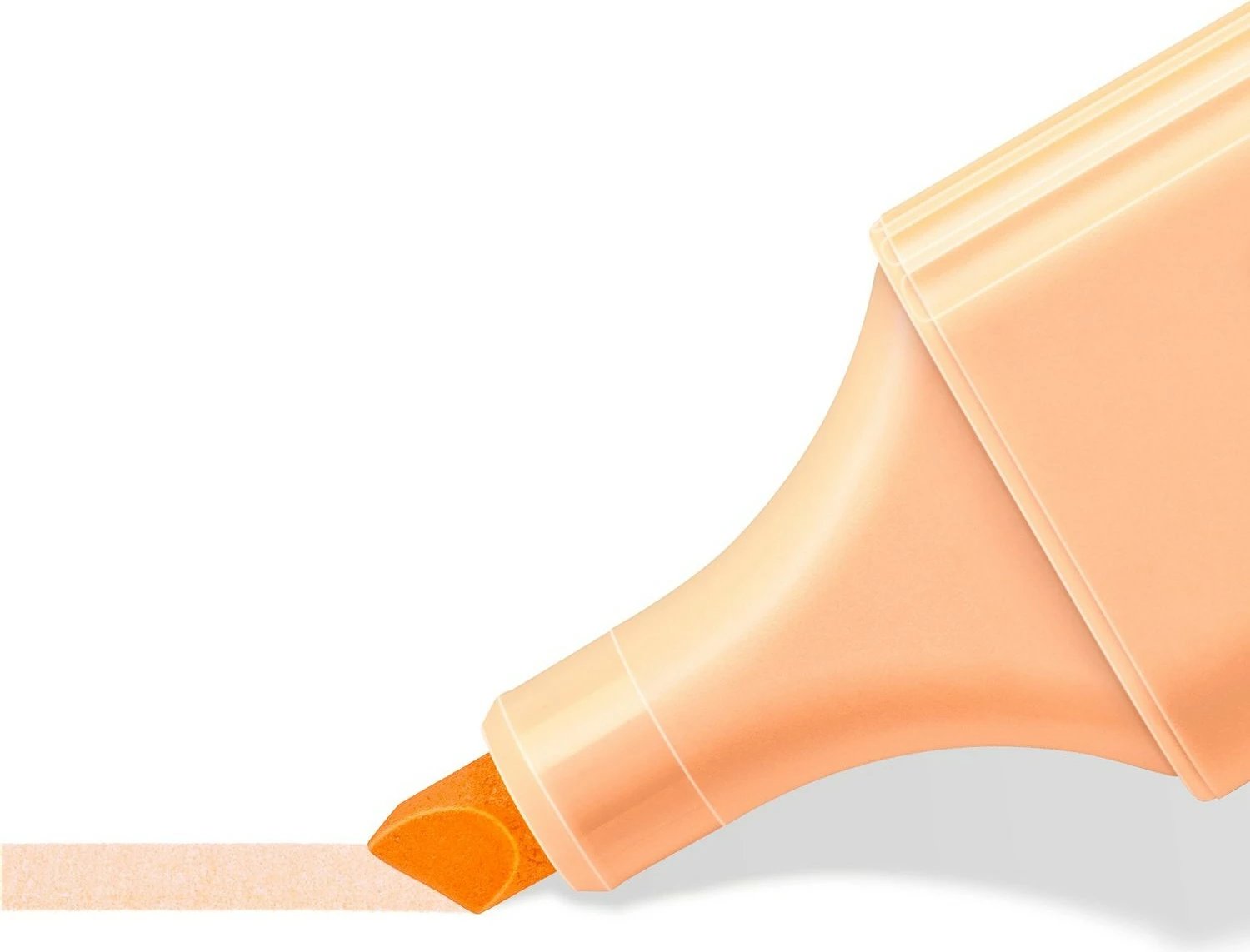 Set markera STAEDTLER 364 C, 10 copë, pastel, majë e pjerrët, tharje e shpejtë