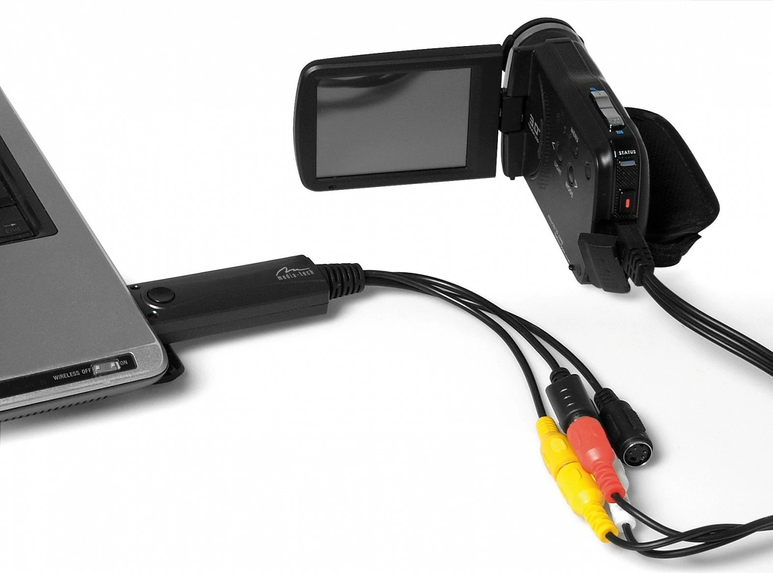 Adapter audio/video Media-Tech MT4169 VIDEO GRABBER, USB, i zi