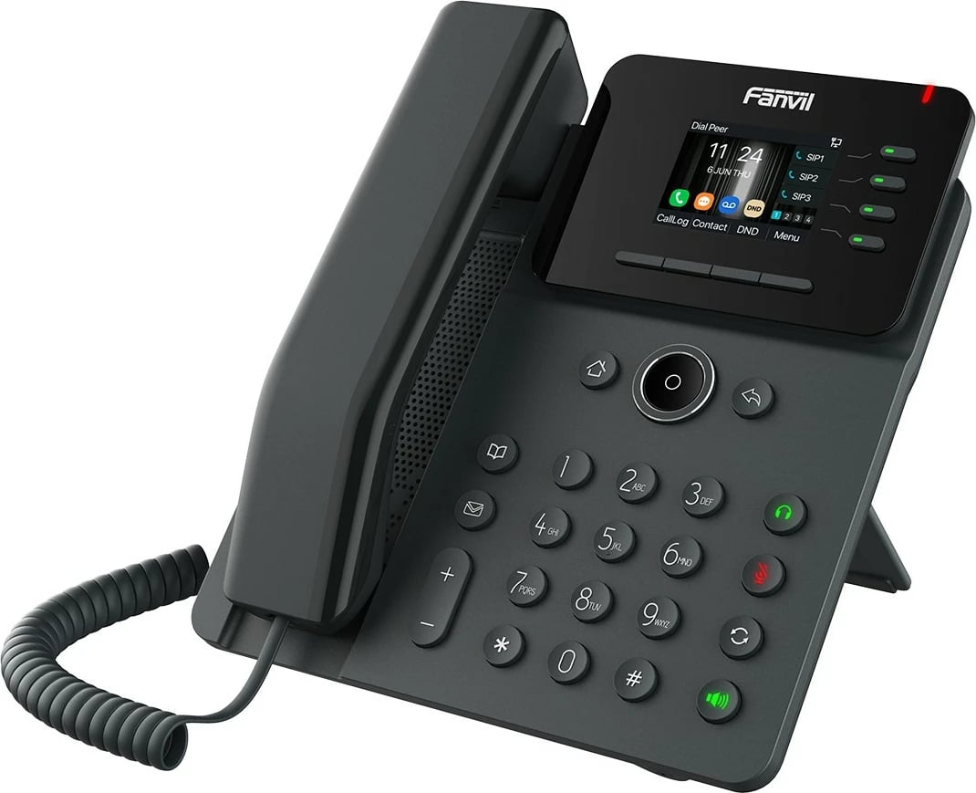 Telefon IP Fanvil V61G, 4 linja, i zi