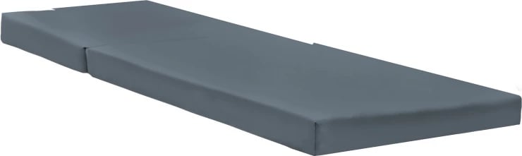 Jastëk për shezlong Sadie, material gri, 65x185x15cm