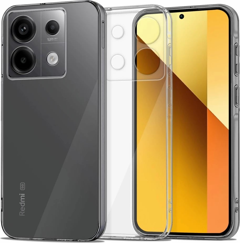 Mbështjellës Tech-Protect FlexAir+ për Xiaomi Redmi Note 13 5G, Transparent