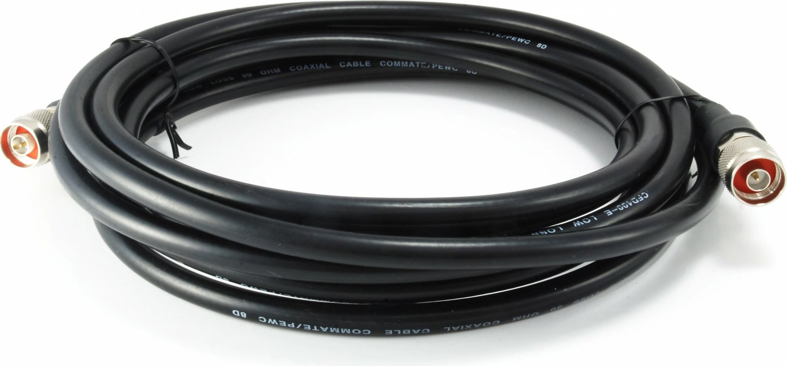 Kabllo antene LevelOne CFD400, 5m, N Male Plug, e zezë