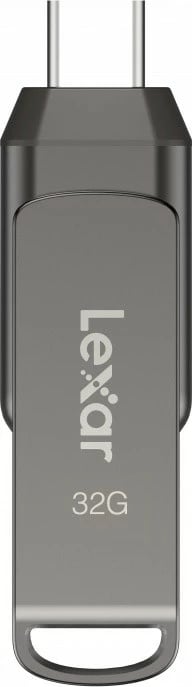 Pendrive Lexar Dual Drive D400 32GB, USB-C/A 3.1, Gri