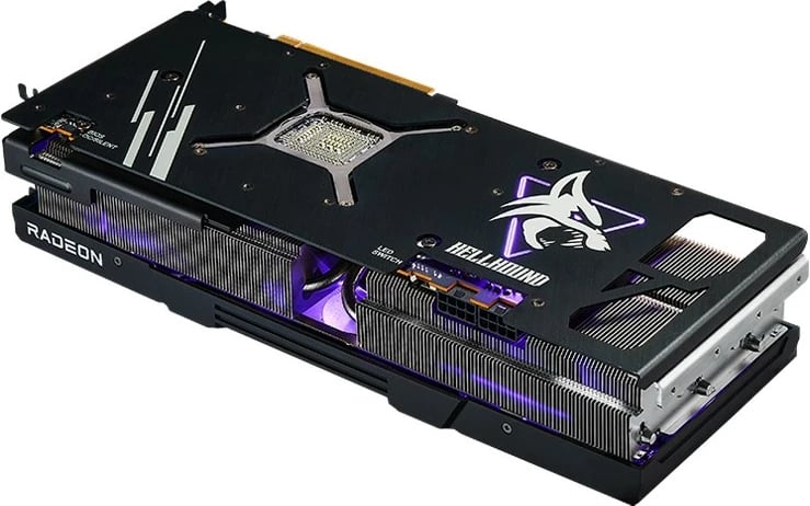 Kartelë grafike PowerColor RX 7900 XTX Hellhound 24GB GDDR6, PCI Express 4.0, e zezë