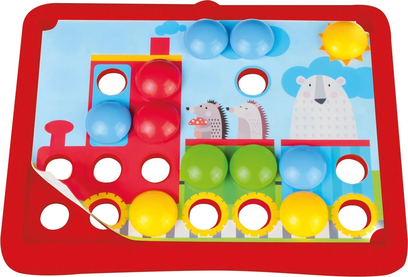 Set mozaiku Lena My First Mosaic Vehicles, shumëngjyrësh, për fëmijë mbi 2 vjeç Set mozaiku Lena My First Mosaic Vehicles, shumëngjyrësh, për fëmijë mbi 2 vjeç