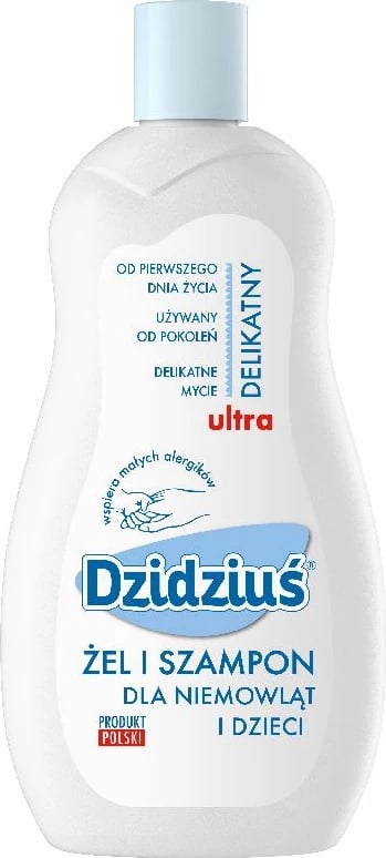 Gel dhe Shampon për fëmijë Dzidziuś 500ml