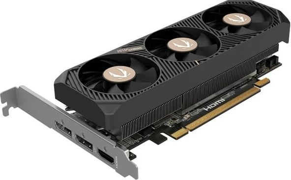 Kartë grafike ZOTAC GeForce RTX 5060 LP 8GB GDDR7, 128-bit, 2x DisplayPort/HDMI, PCIe 5.0 x8