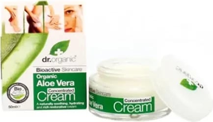 Krem i koncentruar Dr. Organic Aloe Vera, 50ml