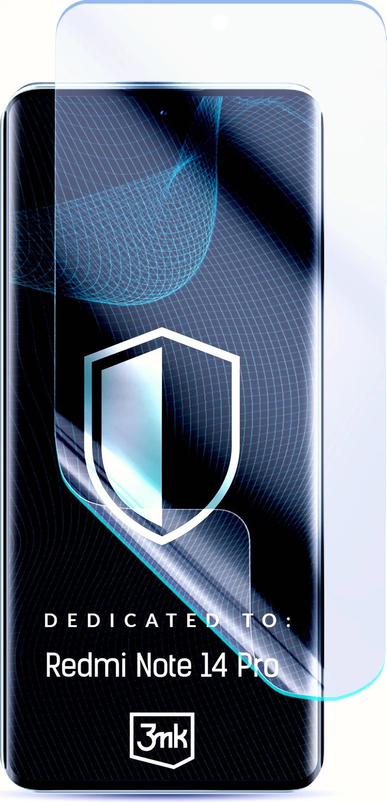 Folje mbrojtëse 3mk 1UP për Xiaomi Redmi Note 14 Pro, transparente