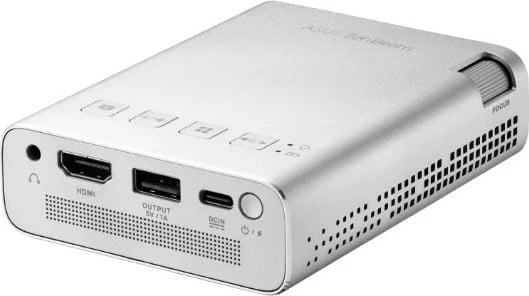 Projektor ASUS ZenBeam E1R, 200 ANSI lumens, LED, WVGA, argjendtë