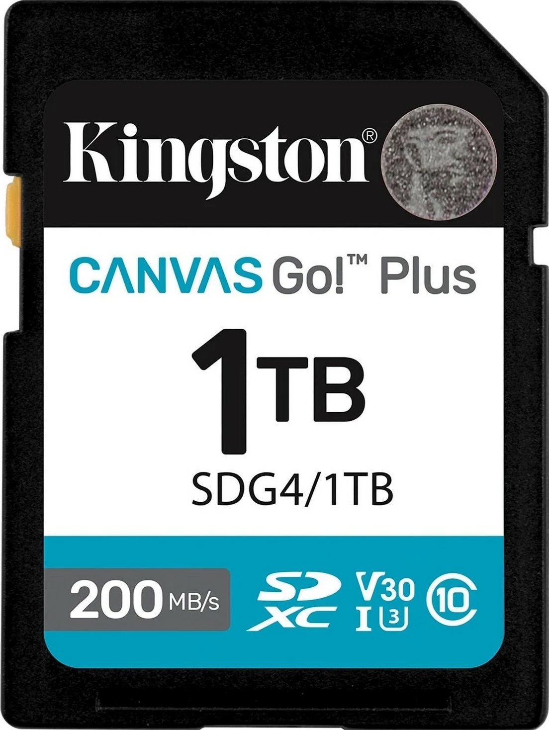 Kartelë memorie Kingston Canvas Go Plus SDXC 1TB, UHS-I, U3, V30