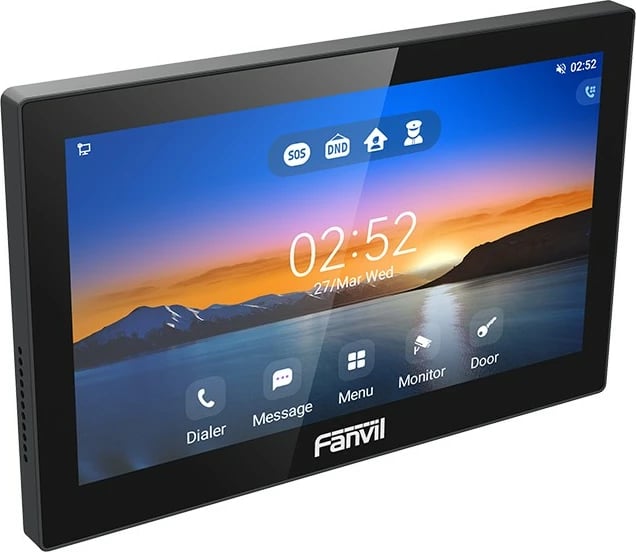 Pajisje komunikimi Fanvil i505W, Android, 7" IPS, e zezë