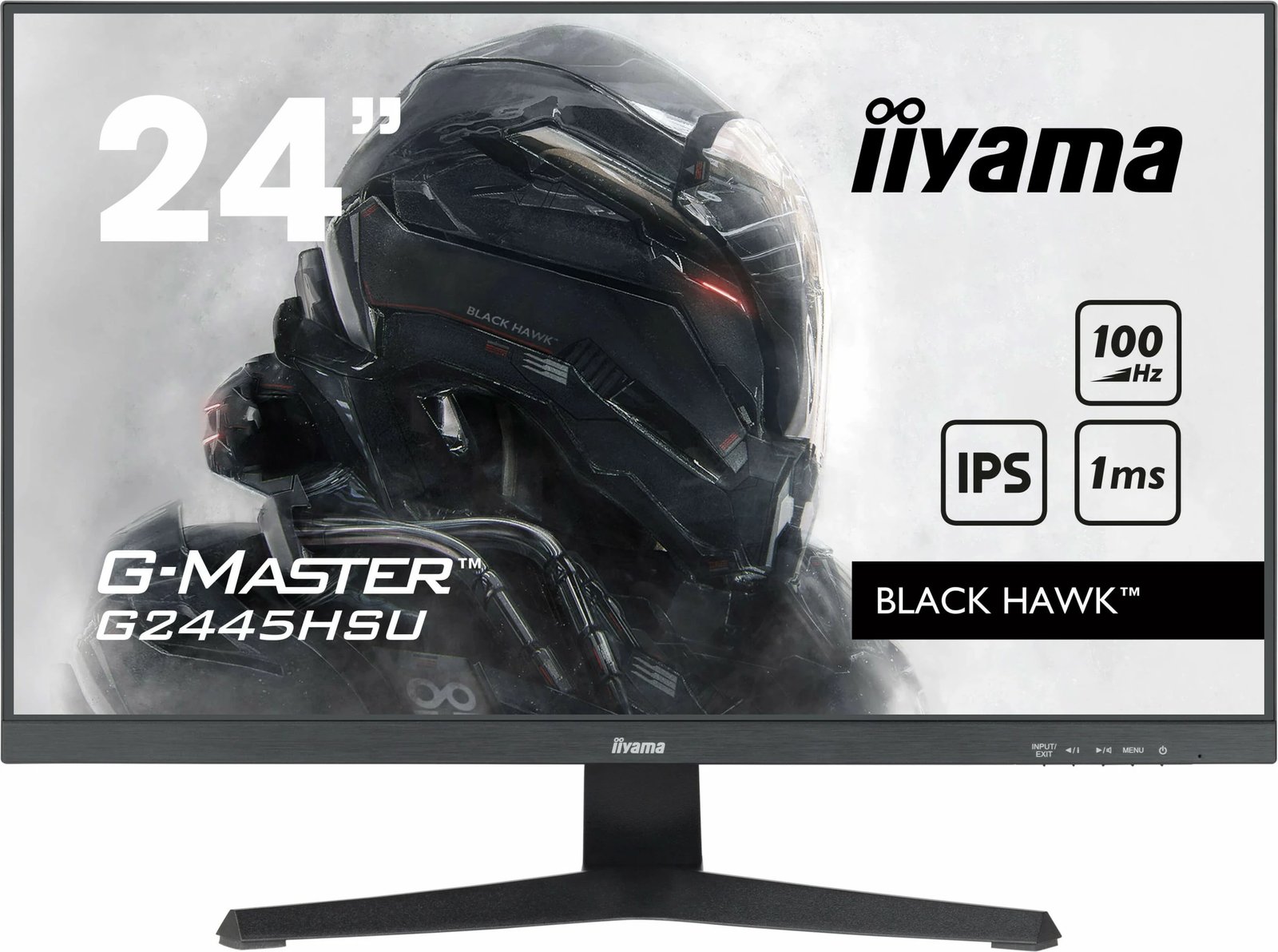 Monitor iiyama G-MASTER G2445HSU-B2, 24", Full HD, 1ms, i zi