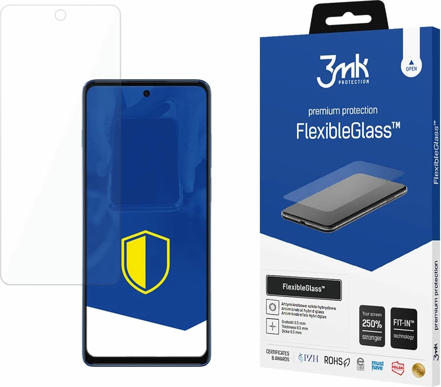 Mbështjellës xhami hibrid 3mk FlexibleGlass për Motorola Moto G200 5G