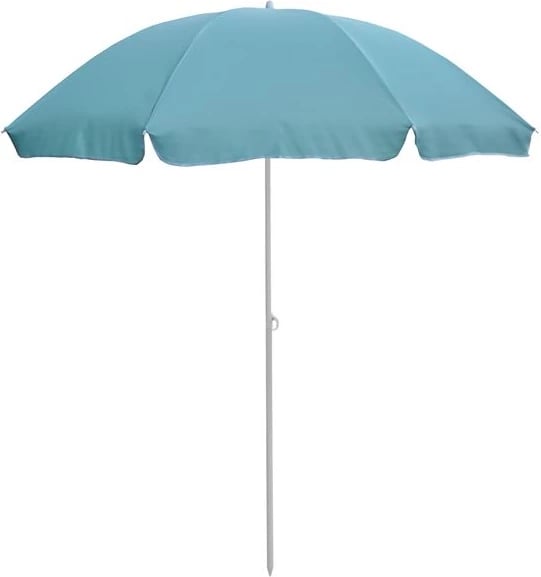 Çadër për plazh, Fiberglass, 2m, FH6015.03, ngjyrë e kaltër e çelët