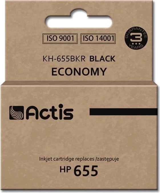 Ngjyrë Actis KH-655BKR për printerë HP 655, e zezë 