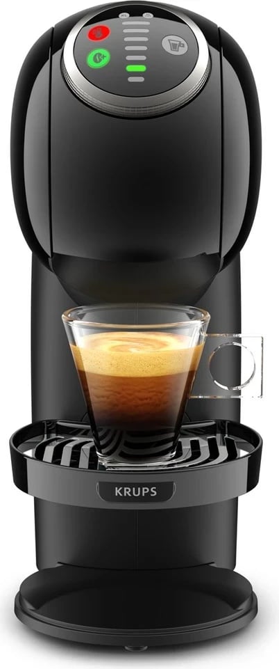 Aparat kafeje Krups Genio 2 KP3408, gjysmë-automatik, 0.8 L, i zi