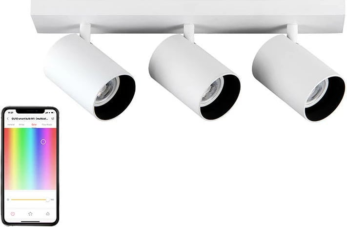 Spot ndriçues tavani Yeelight YLDDL-0085, 3 llamba, i bardhë