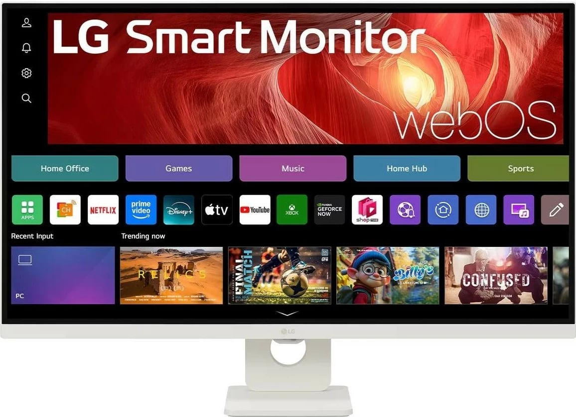 Monitor LG U721SA 31.5 inç 4K, WebOS, HDR10, i bardhë