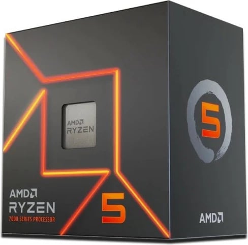 Procesor AMD Ryzen 5 7600, 3.8GHz, 6 bërthama, 12 threda, Socket AM5, Box