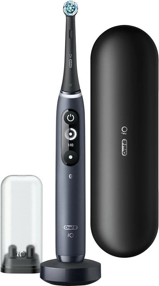 Furçë dhëmbësh elektrike Oral-B iO 4210201363026, për të rritur, rrotulluese, kujdes ditor, pastrim i thellë, kujdes për mishrat, ndjeshmëri, zbardhje, ngjyrë e zezë