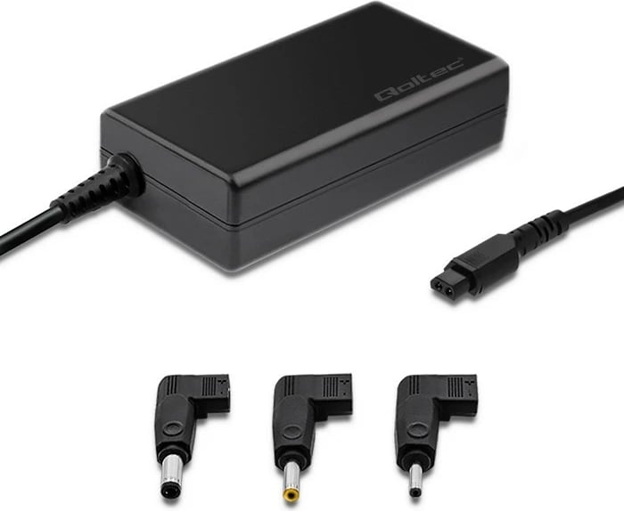 Furnizues energjie Qoltec 52415 për laptop Sony/Samsung, 65W, 3 plugje, i zi
