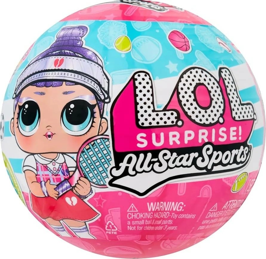 Lodër surprizë L.O.L. Surprise All Star Sports Vault, MGA, 1 copë, plastikë
