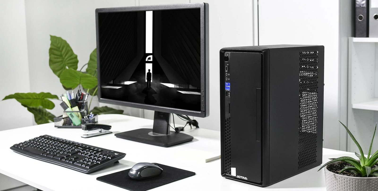 Kompjuter Actina Intel Core i3, 8 GB RAM, 1 TB SSD, Mini Tower, e zezë