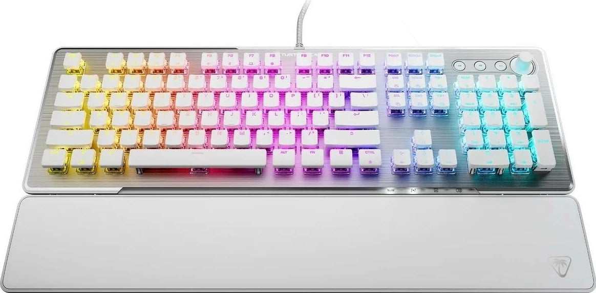 Tastierë Turtle Beach Vulcan II, e bardhë, mekanike, RGB