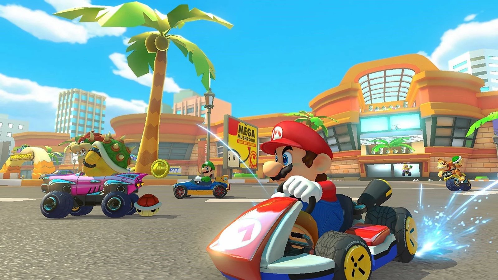 Konsolë Nintendo Switch OLED, Mario Kart 8 Deluxe, e bardhë