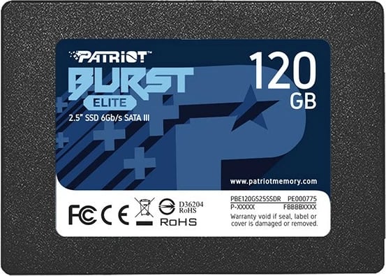 SSD Patriot Burst Elite 120GB, 2.5", SATA III, i zi