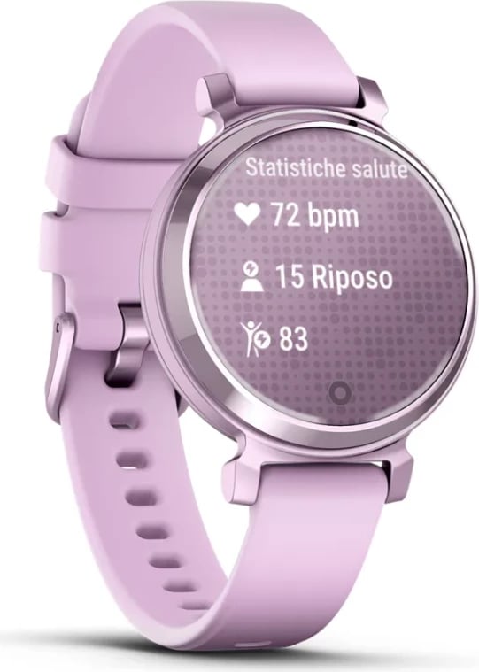 Smartwatch Garmin Lily® 2 – Metallic Lilac with Lilac Silicone Strap