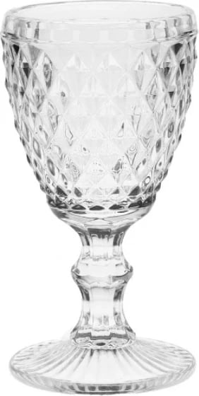 Set 6 gota LA PORCELLANA BIANCA Barberino, 250 ml, Transparent