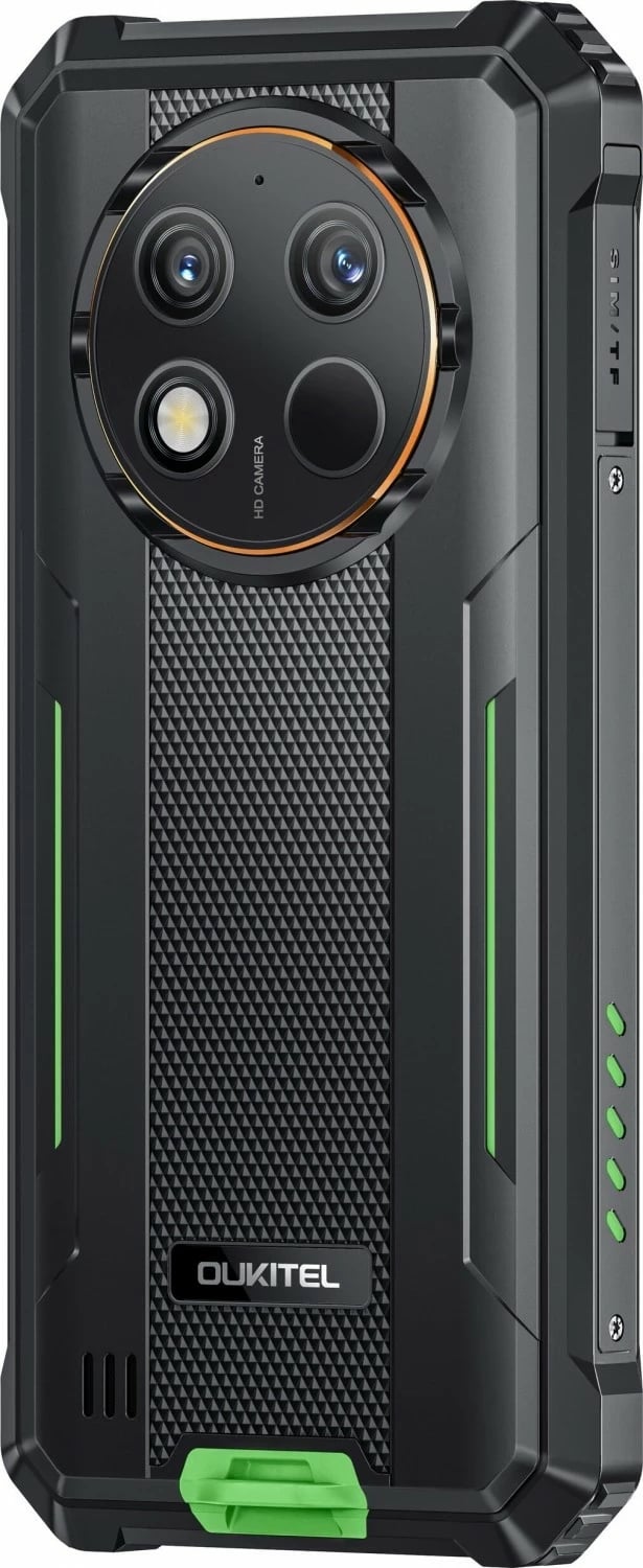 Celular Oukitel G1 6/256GB 10600mAh Dual SIM i gjelbër