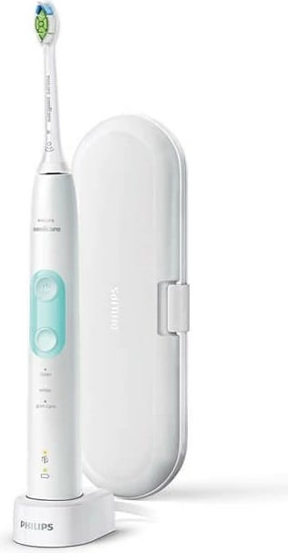 Furçë dhëmbësh elektrike Philips ProtectiveClean HX6857/28, Mint e bardhë