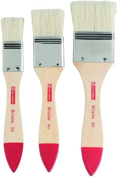 Set brushash Talens, 3 copë, për bojëra vaji dhe akrilike