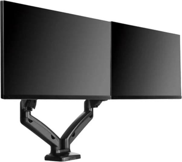 Mbajtës monitori Acer ICY BOX IB-MS304-T, për 2 monitorë, kapëse tavoline, deri 27 inç, e zezë